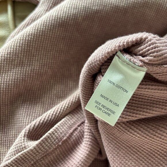 BKE Long Sleeve Embroidered Cuffs Thermal Top L Boho Elena Gilbert Bella Swan - Picture 14 of 15